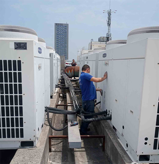 丹东市中央空调制热和不制冷系统维修方法